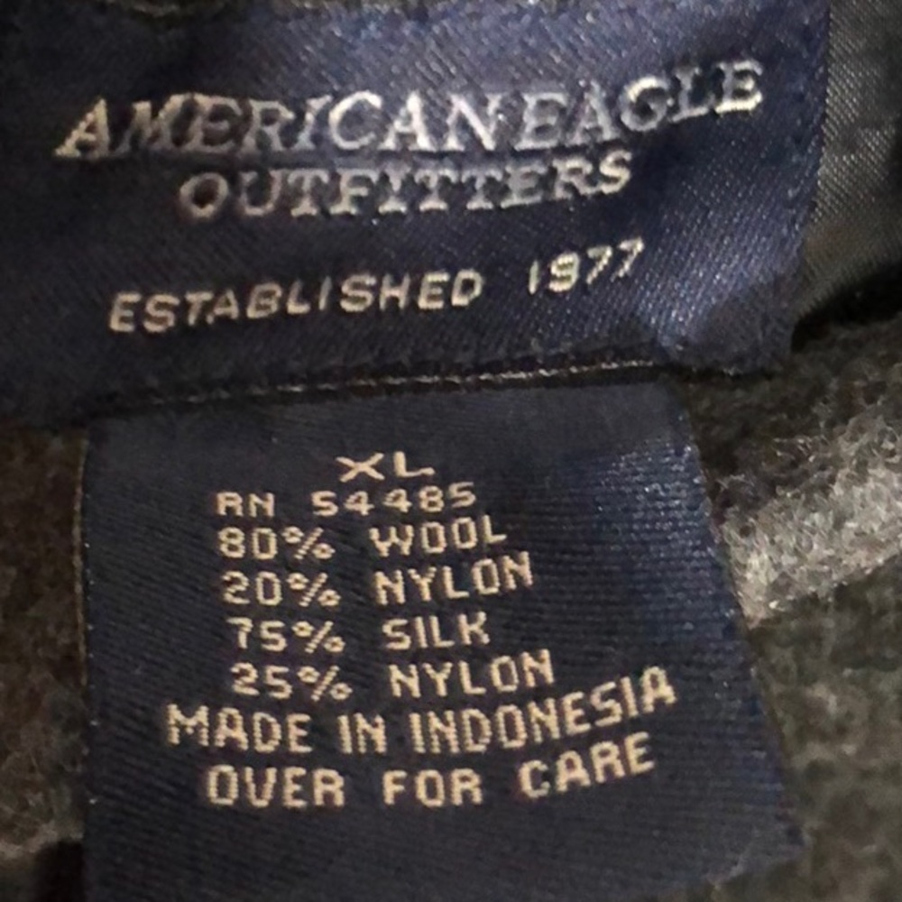 AEO | Wool Jacket | XL - Picture 6 of 7